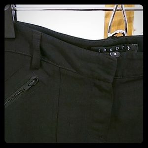 Theory black pants sz 6